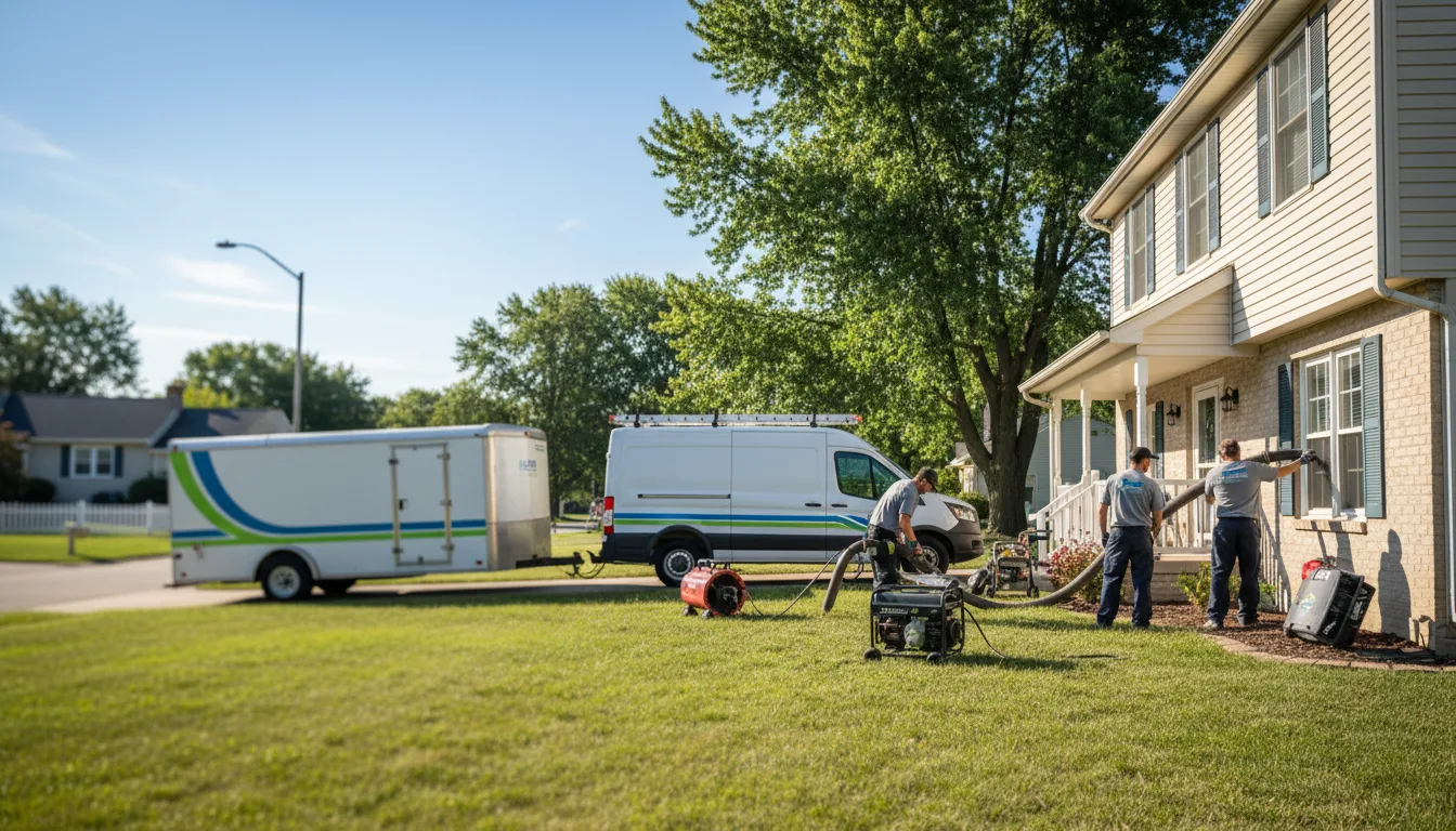 Flooded Basement Restoration And Cleanup With Repair in Hazen, ND near me